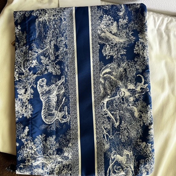 CHRISTIAN DIOR POUCH CLUTCH DIORTRAVEL ZIPPED - Picture 8 of 11